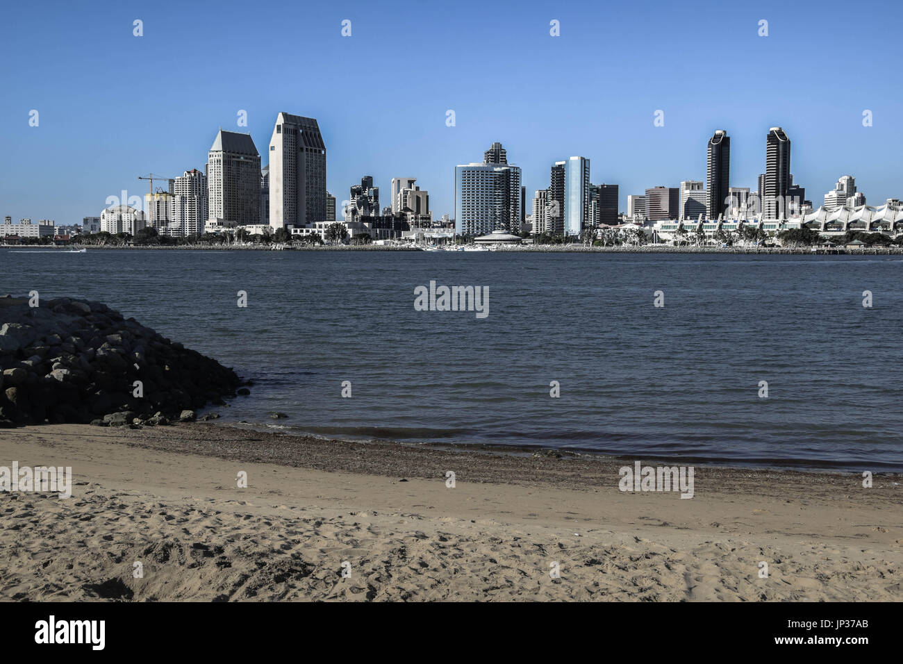 Skyline of San Diego Stock Photo