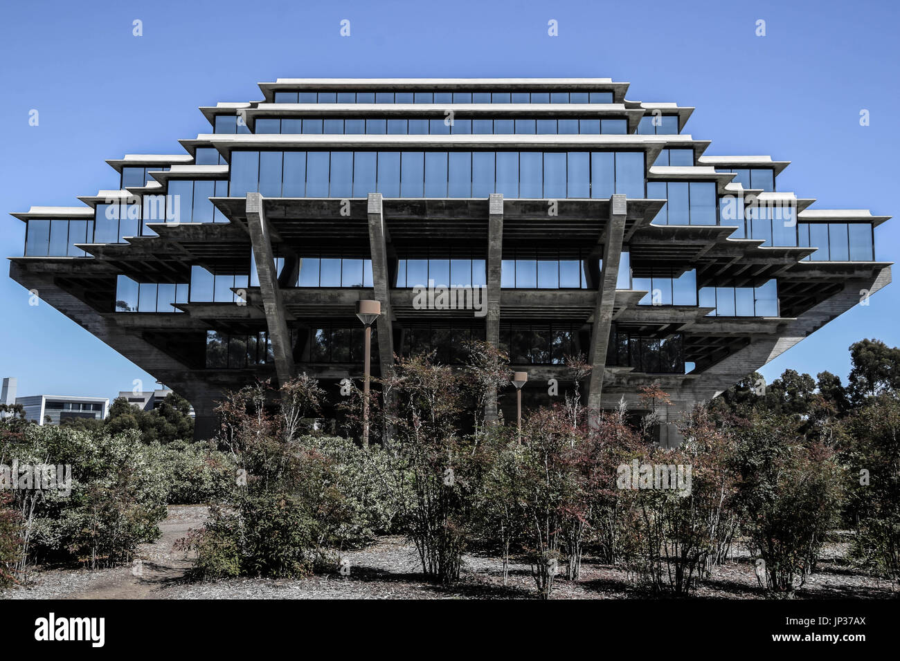 Geisel Library, UCSD, San Diego, California Stock Photo