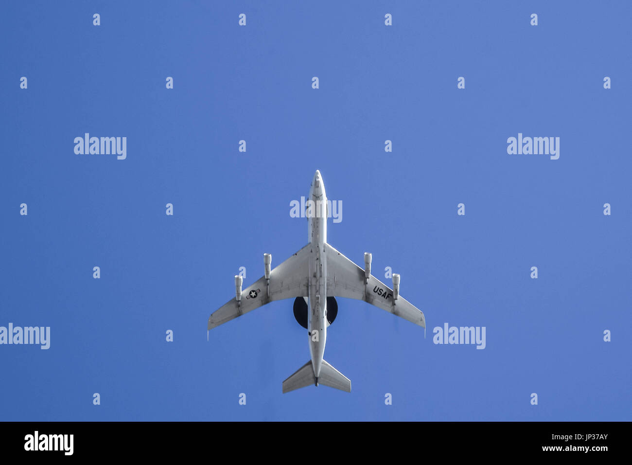 Boeing E-3 Sentry Stock Photo