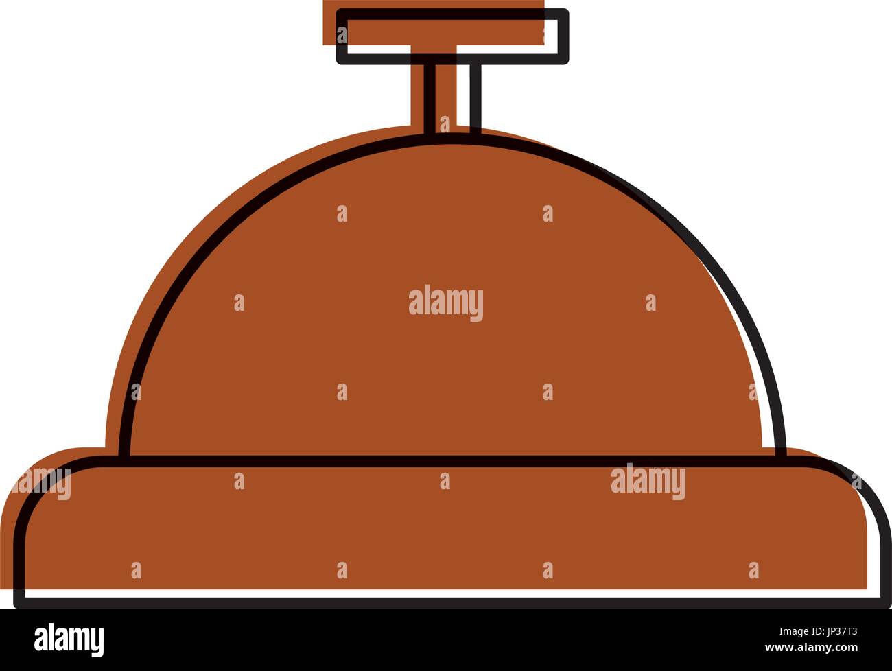 Metal door bell Stock Vector Images - Alamy