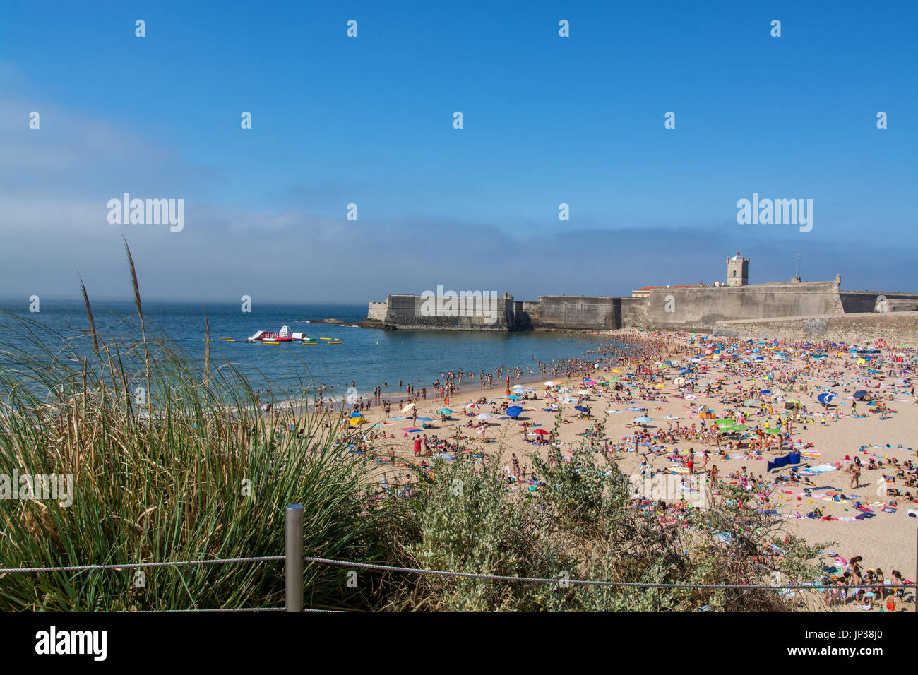 Oeiras Portugal 26 June 2017 Torre Beach In Oeiras Oeiras Stock Photo Alamy
