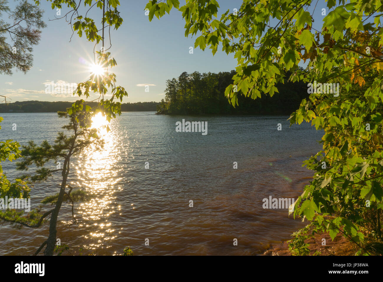 A view of Lake Norman in Troutman, North Carolina Stock Photo Alamy