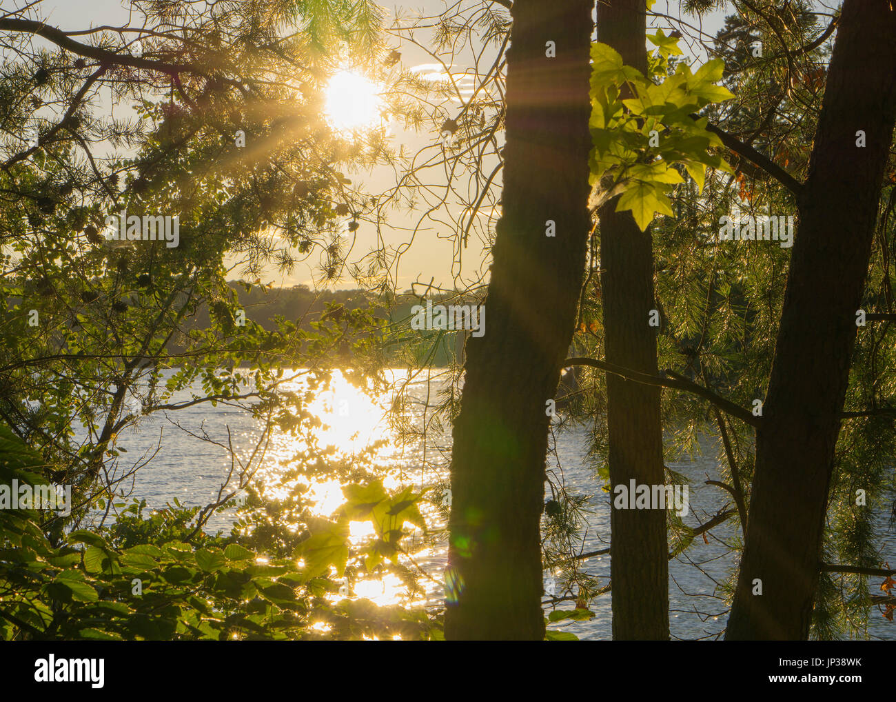 A view of Lake Norman in Troutman, North Carolina Stock Photo Alamy