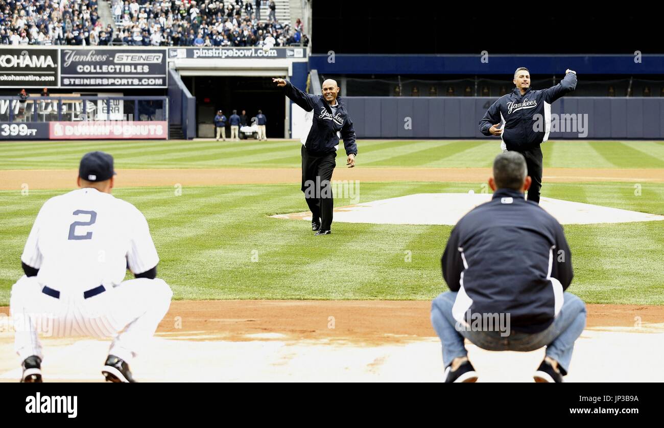 NEW YORK, United States Former New York Yankees pitchers Mariano