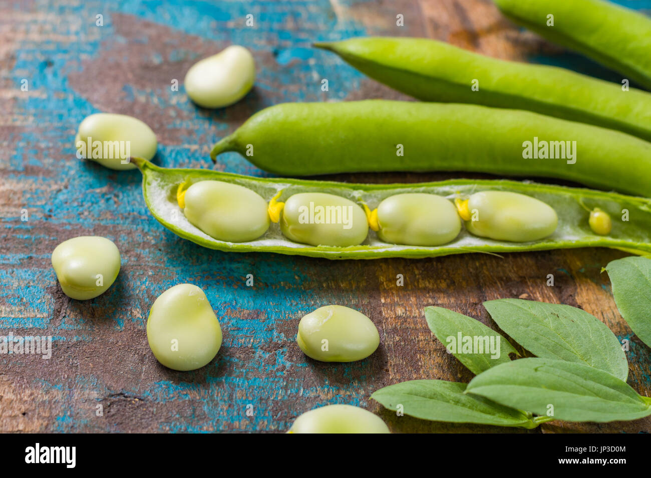 Healthy fresh legumes, new harvest on broad lima white big beans Stock Photo Alamy
