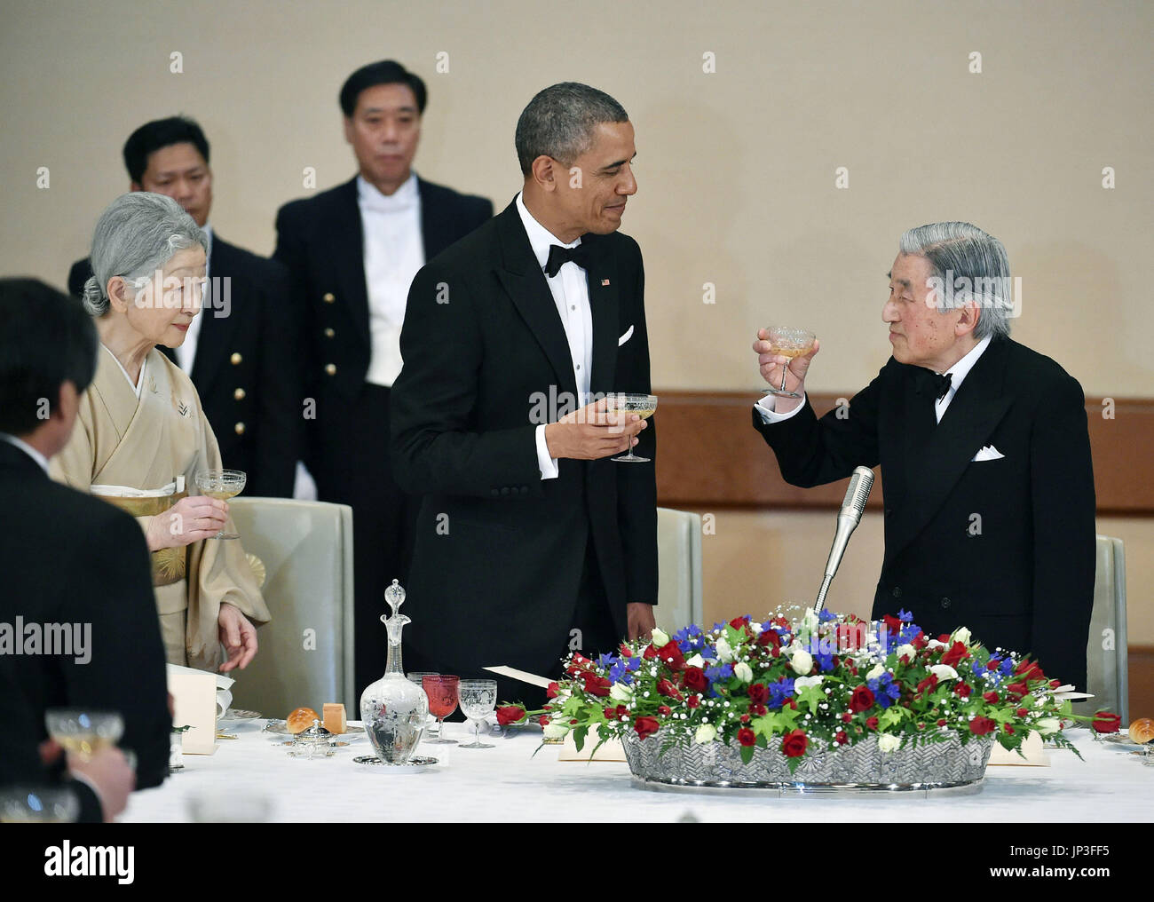 TOKYO, Japan U.S. President Barack Obama and Japanese Emperor Akihito