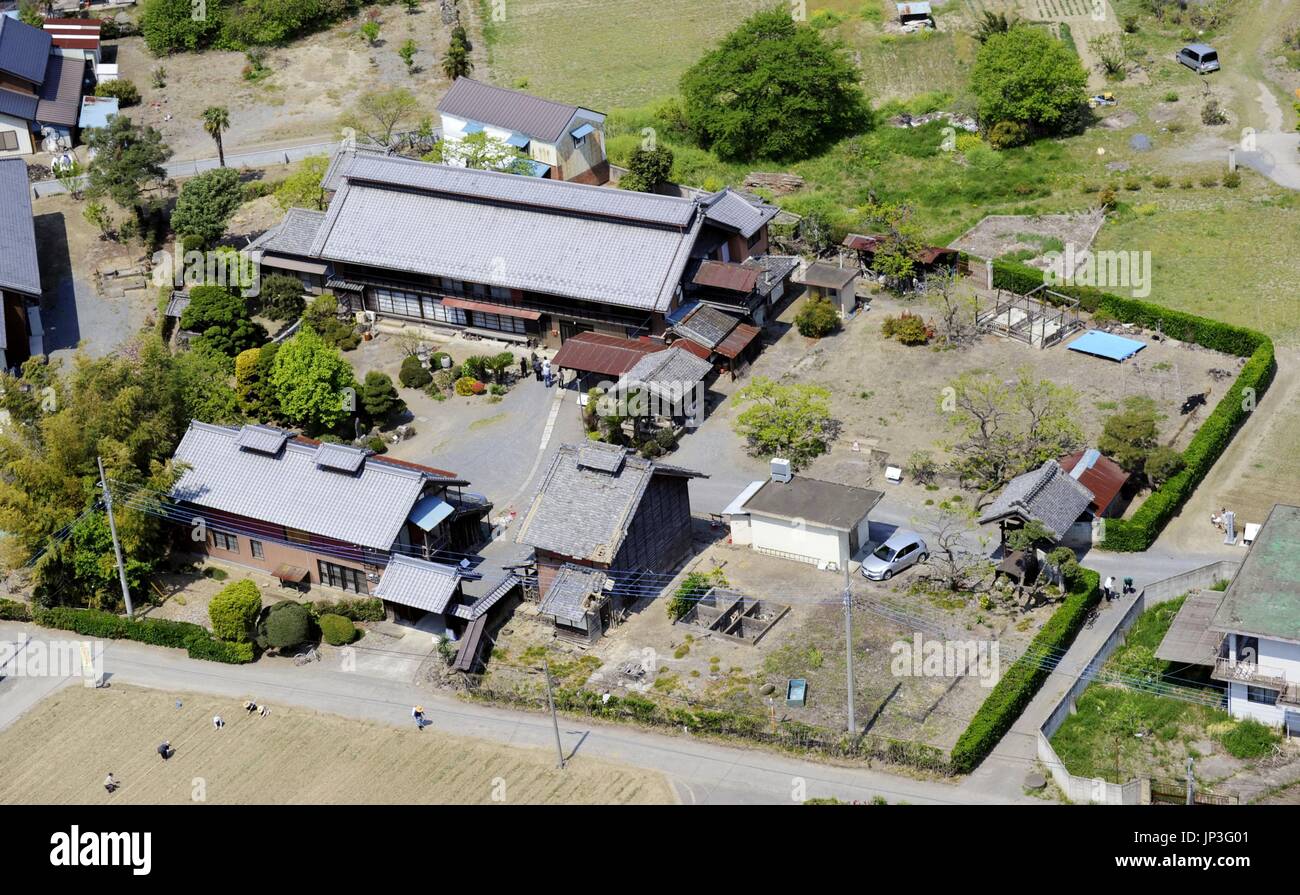 TOKYO, Japan - The Tajima Yahei sericulture farm house in Isesaki ...