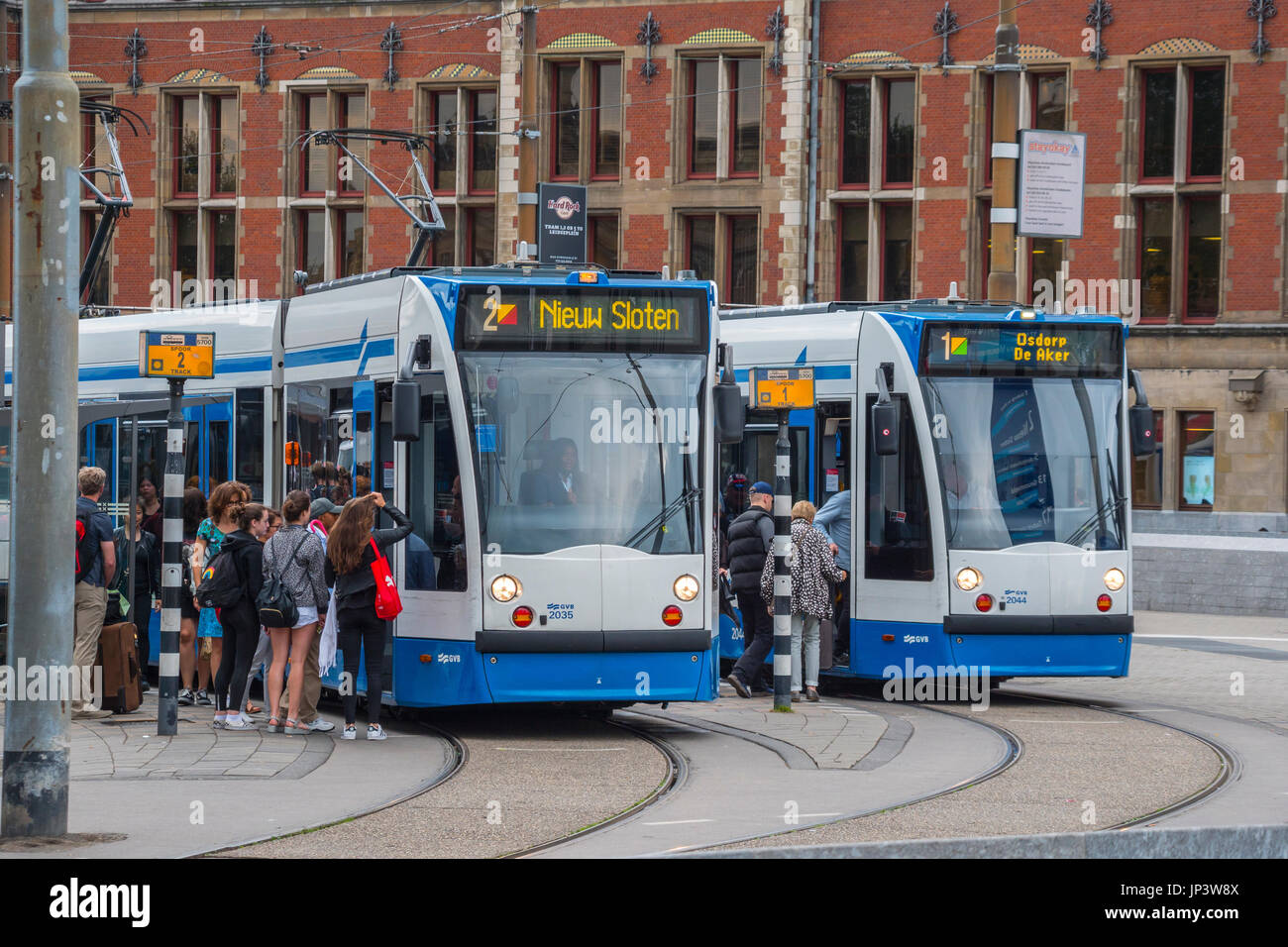 The Tram In Amsterdam Departing At Central Station AMSTERDAM the-tram-in-amsterdam-departing-at-central-station-amsterdam