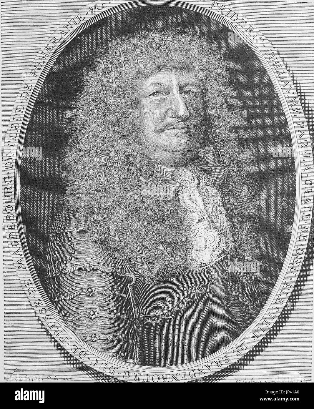 Portrait of Friedrich Wilhelm of Brandenburg, the Great Elector in