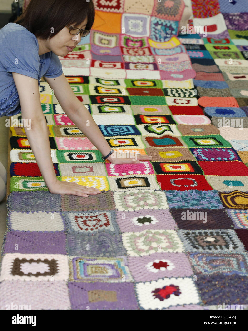 SENDAI, Japan A project to produce the world's largest blanket, about