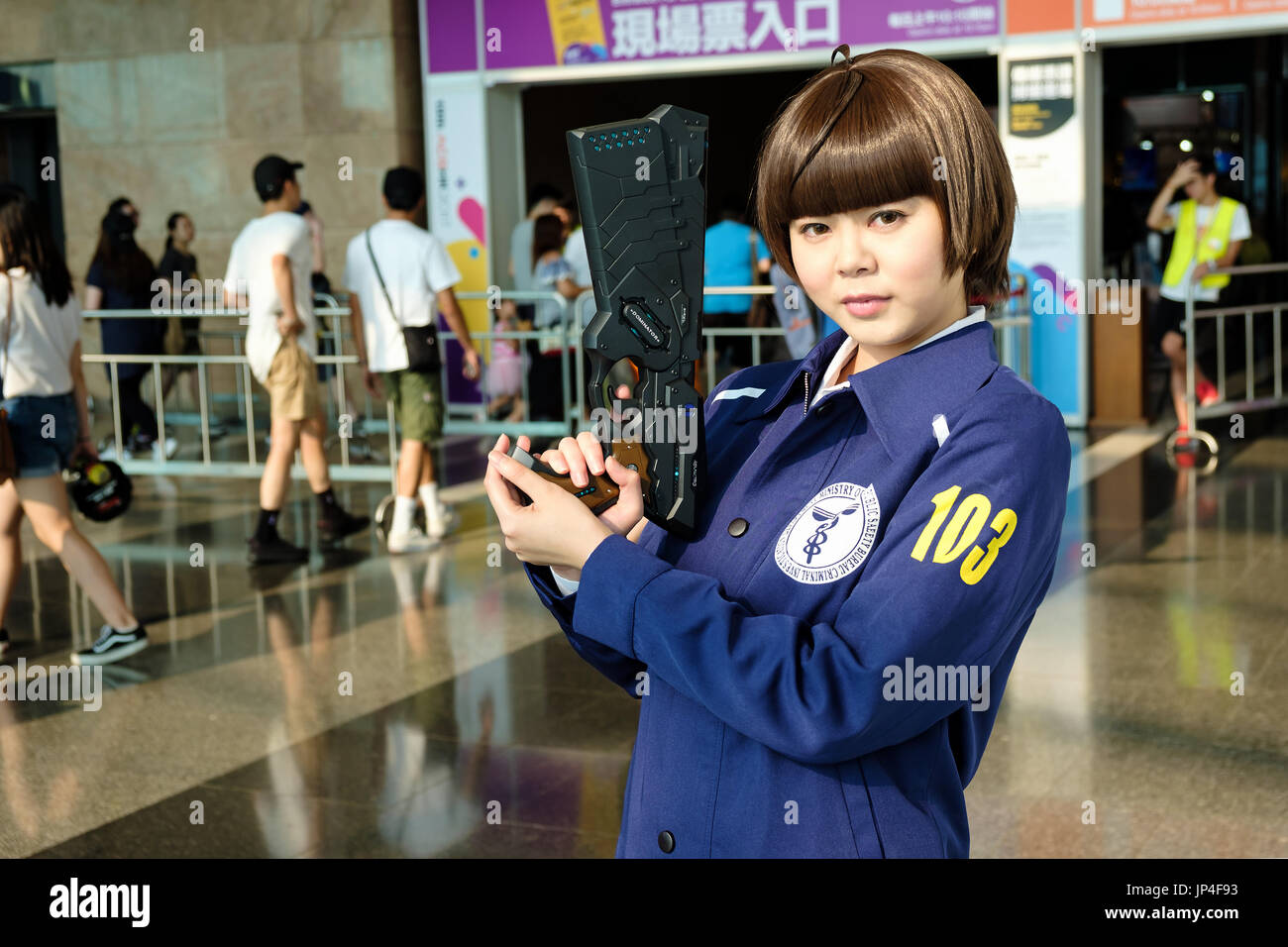 Hong Kong July 29, 2017 Participants dress in Cosplay costumes