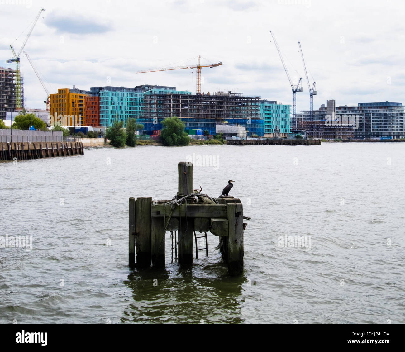 London,Greenwich.Barratts Homes new development of luxury new build