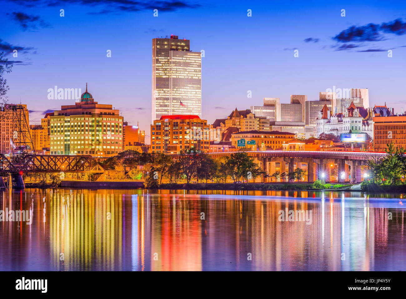 Albany new york skyline hi-res stock photography and images - Alamy