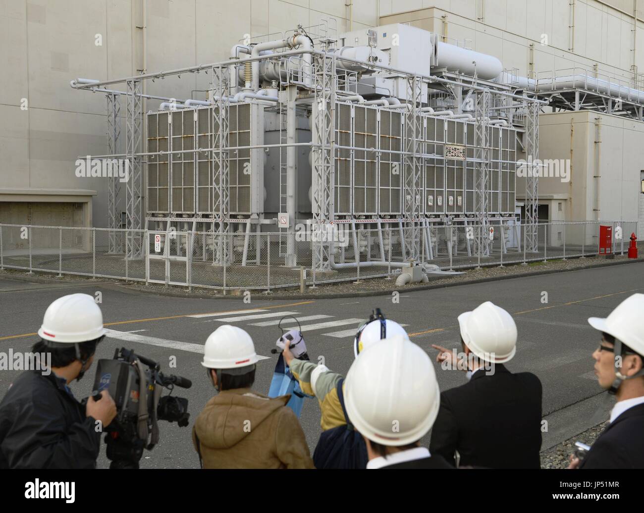 Omaezaki Japan Chubu Electric Power Co Shows The Press A Main
