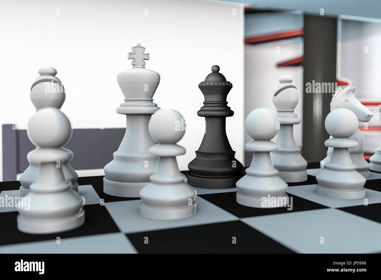 Game of chess. stock image. Image of checkerboard, intrigue - 106636187