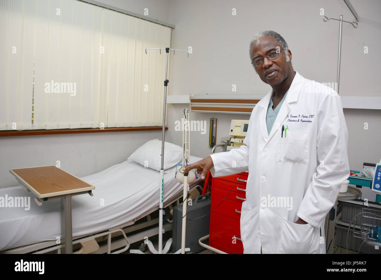 Lagos Nigeria Benjamin Ohiaeri Head Of The First