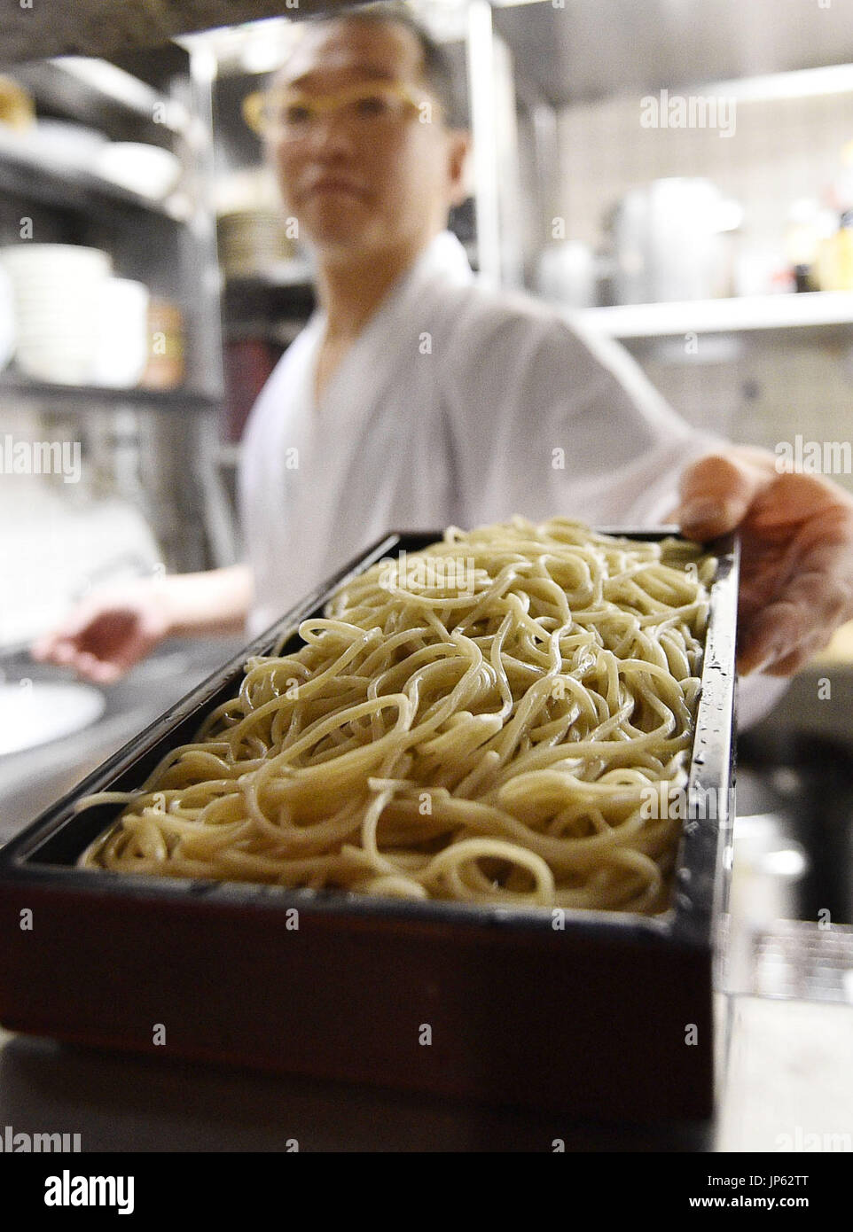 TOKYO, Japan Soba noodles are served at "Chitosean" in Tokyo on Dec