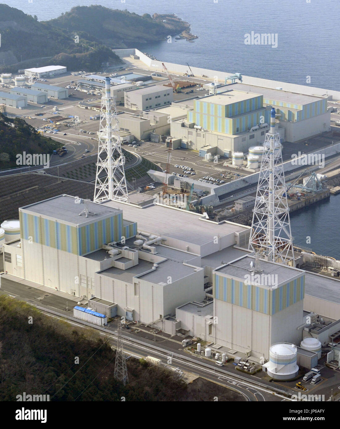File photo taken March 2013 shows Chugoku Electric Power Co.'s Shimane 