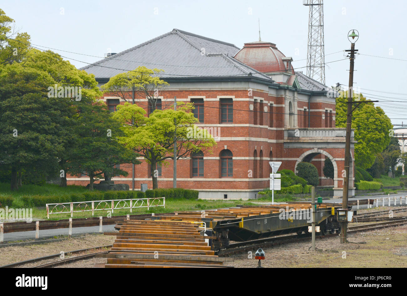 The first headquarters office built in 1899 of Imperial Yawata Steel