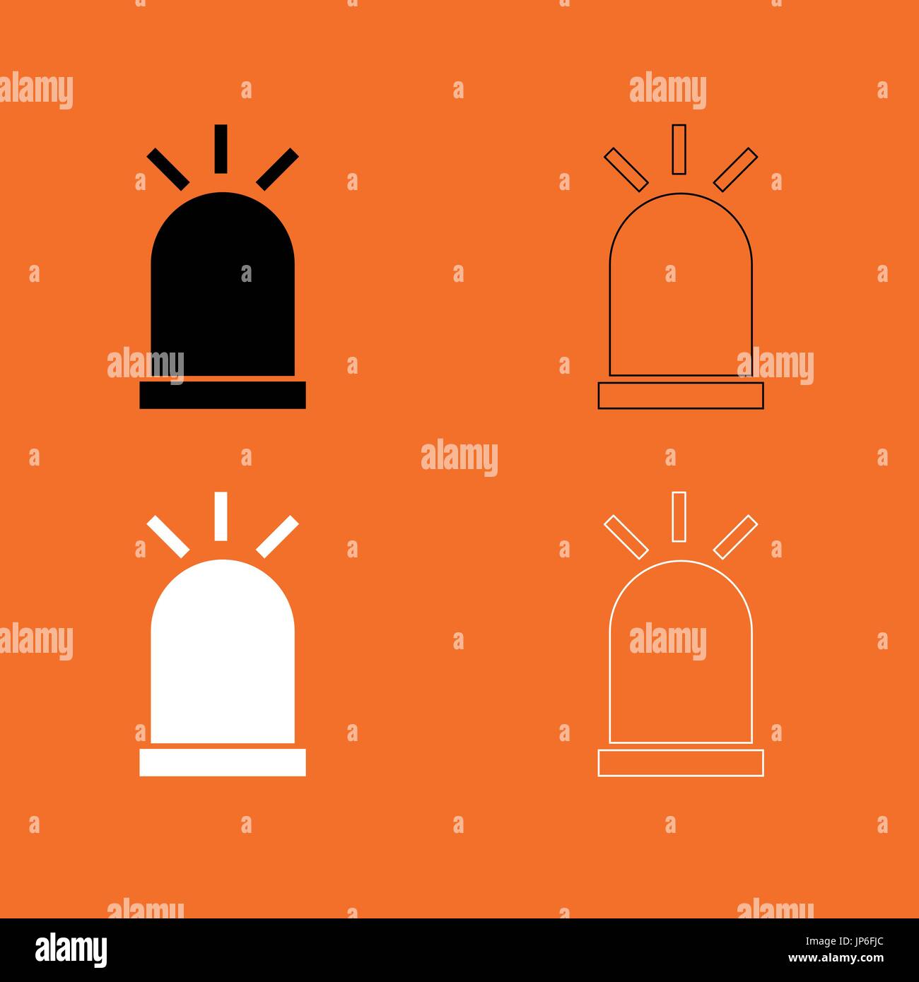Alert beacon Stock Vector Images - Alamy