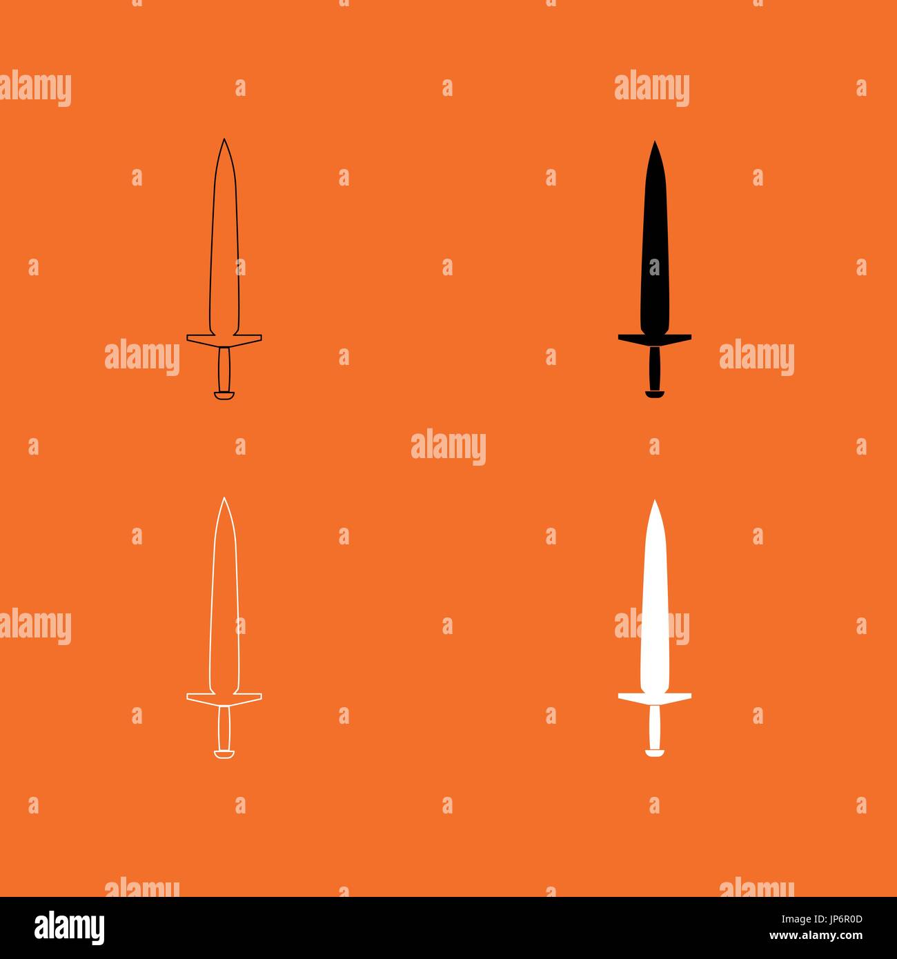 Ancient dagger Stock Vector Images - Alamy