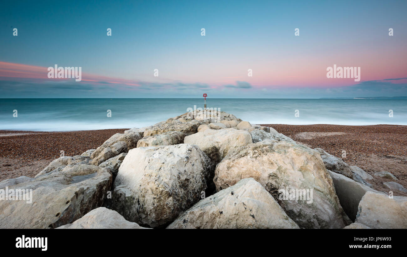 sunrise in southbourne Stock Photo