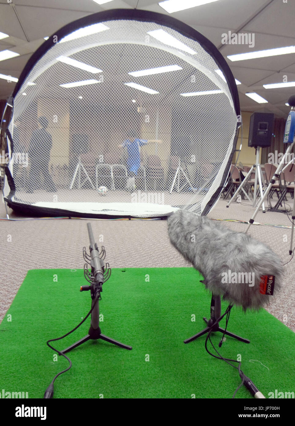 Nippon Telegraph and Telephone Corp. demonstrates in Tokyo on Jan. 28