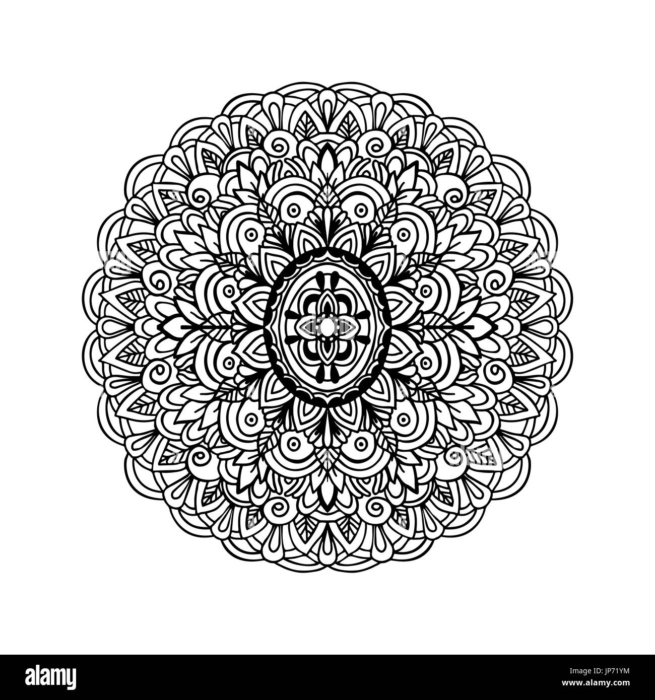 Adult coloring book Black and White Stock Photos & Images - Alamy
