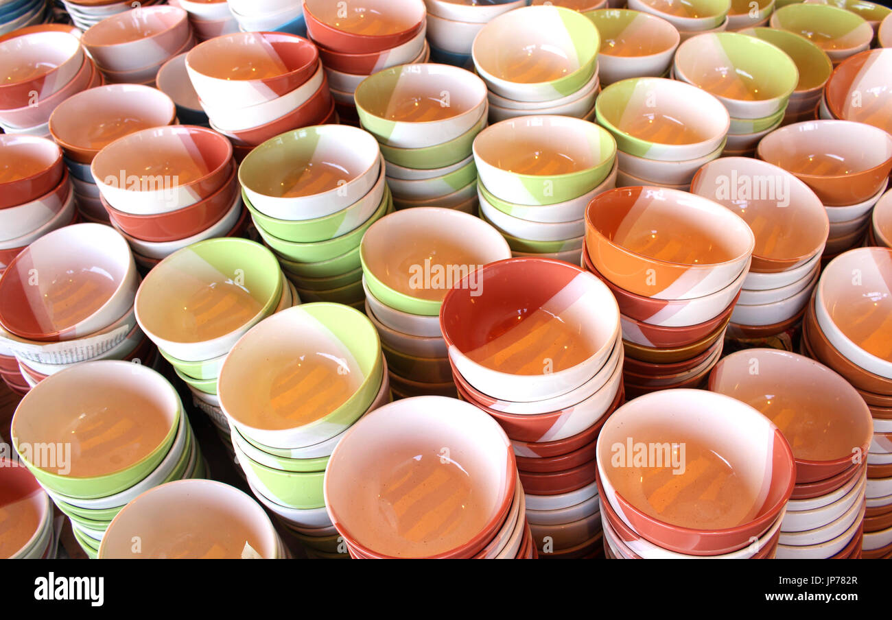 ceramic bowl background Stock Photo - Alamy