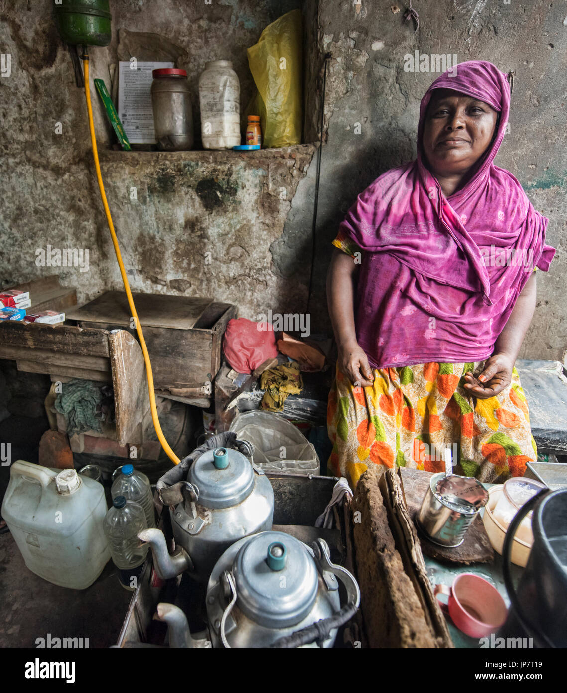 Tea stall in Old Dhaka, Bangladesh Stock Photo Alamy