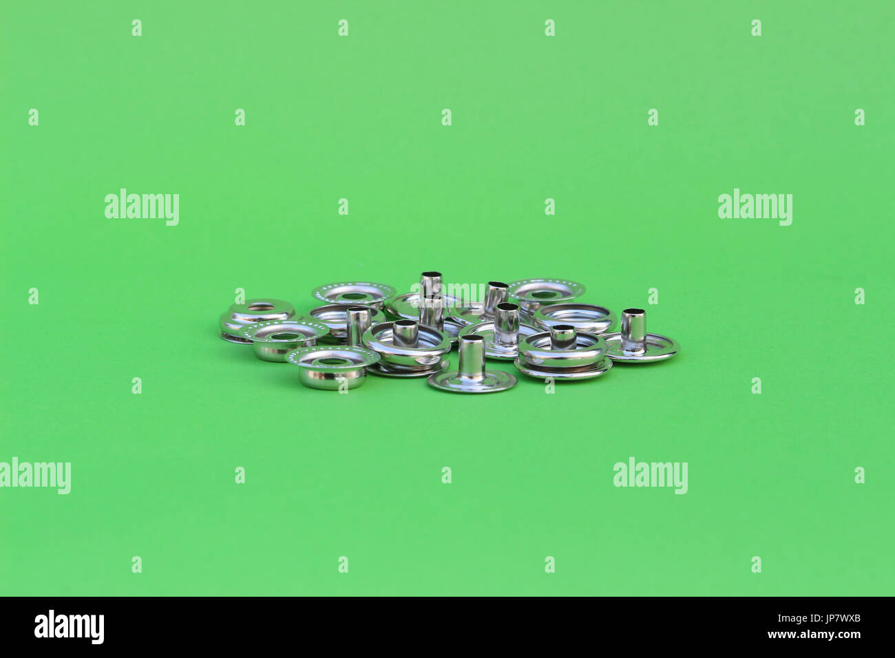 button on isolated green Stock Photo - Alamy