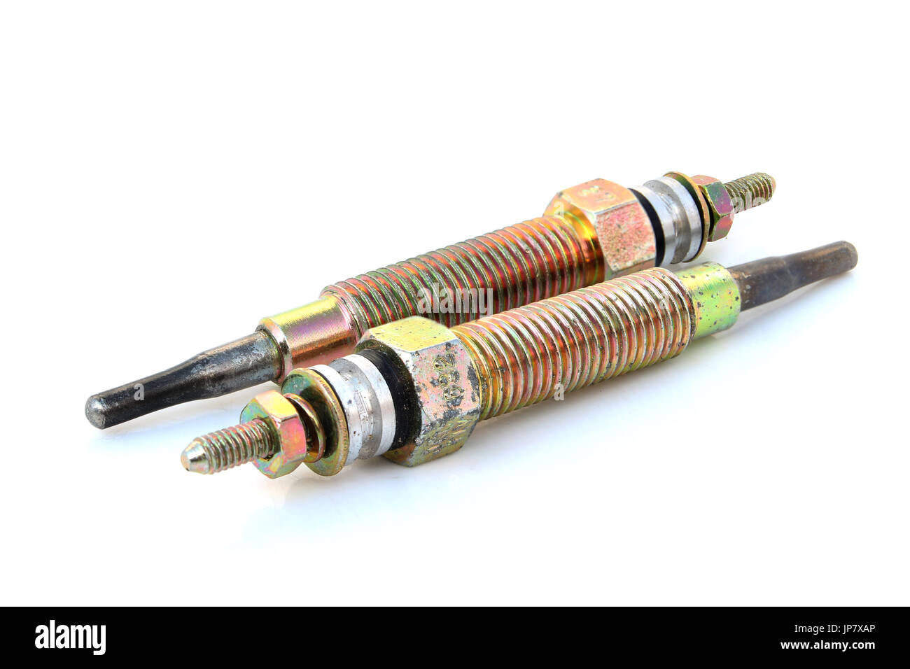 dirty fuel injector engine Stock Photo Alamy
