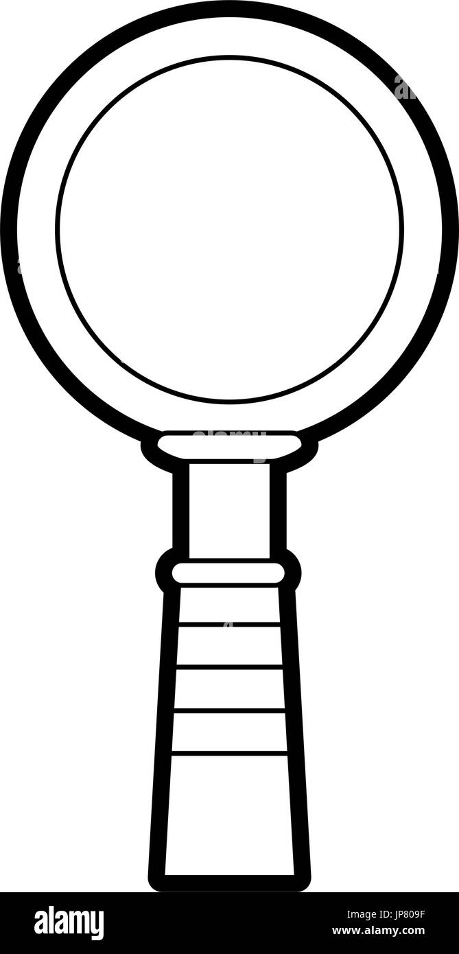 magnifying glass icon Stock Vector Image & Art - Alamy