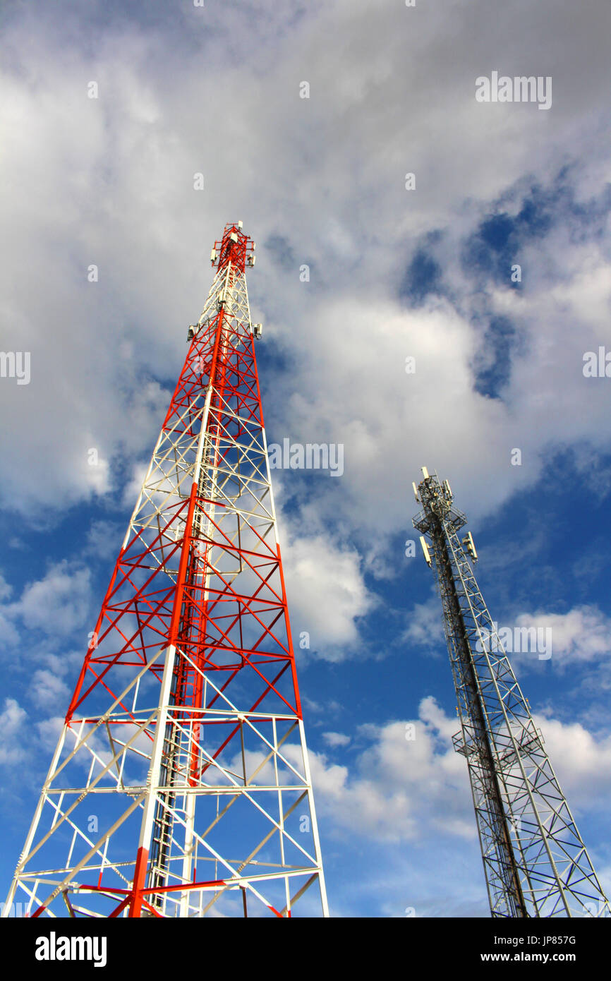 Cell phone antenna Stock Photo Alamy