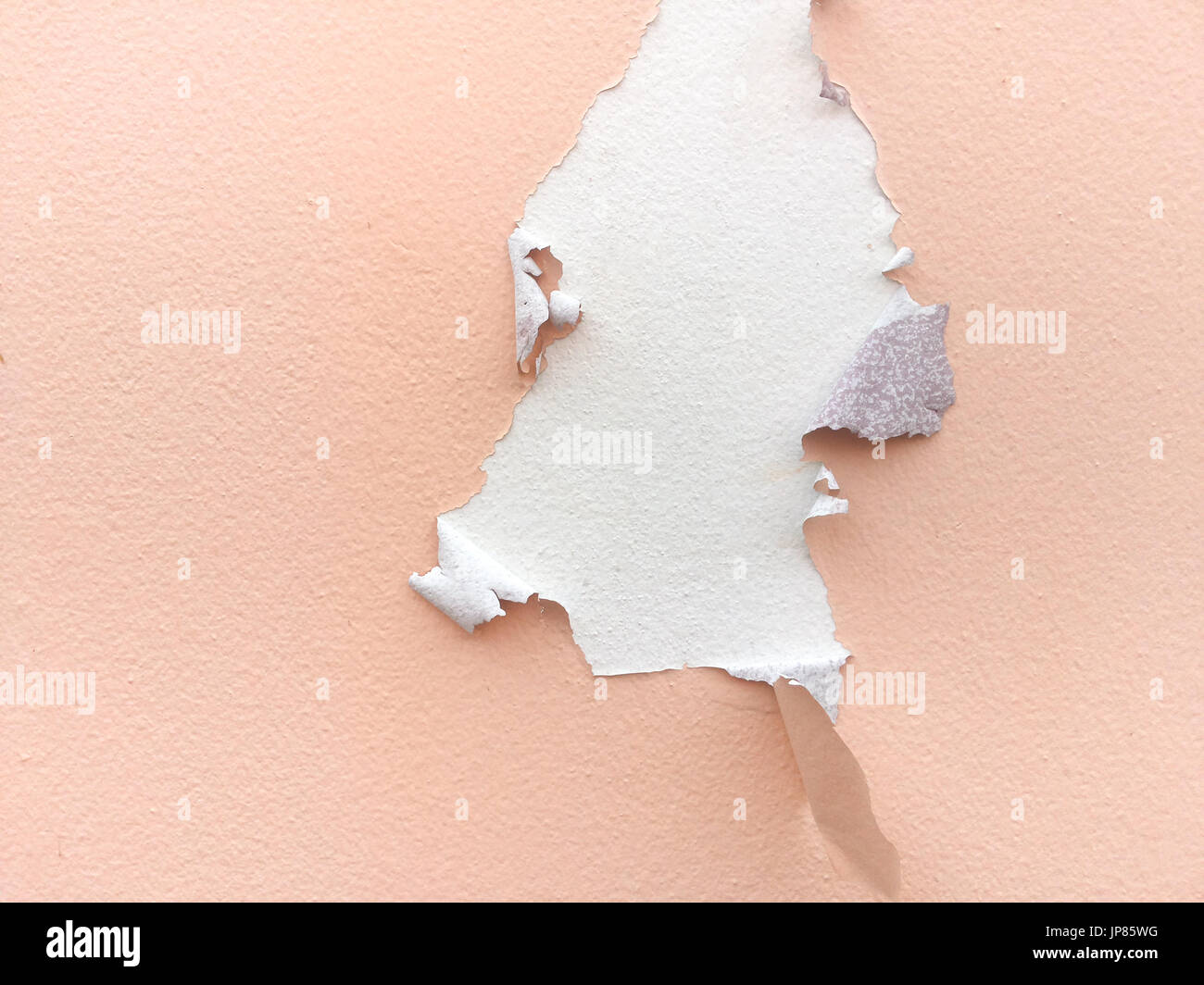 Peeling pink wall paint Stock Photo Alamy