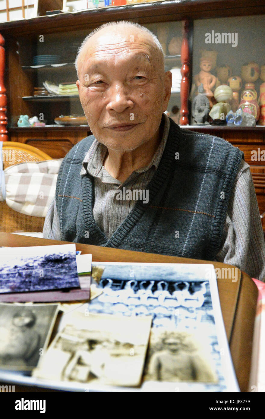 Hidetaka Oda recalls during an interview in Higashine, Yamagata