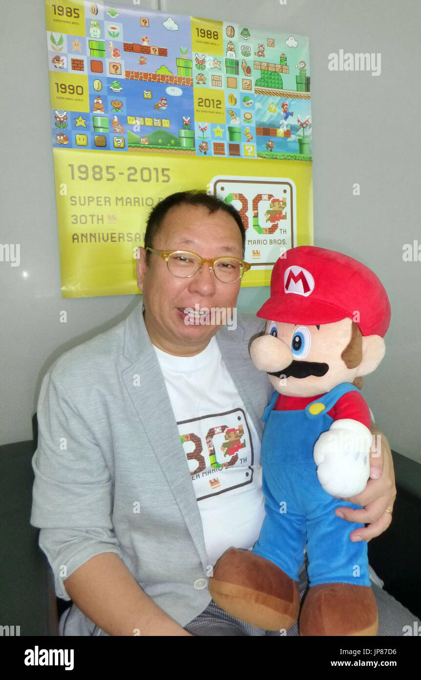 Takashi Tezuka Nintendo Co. s video game designer who was
