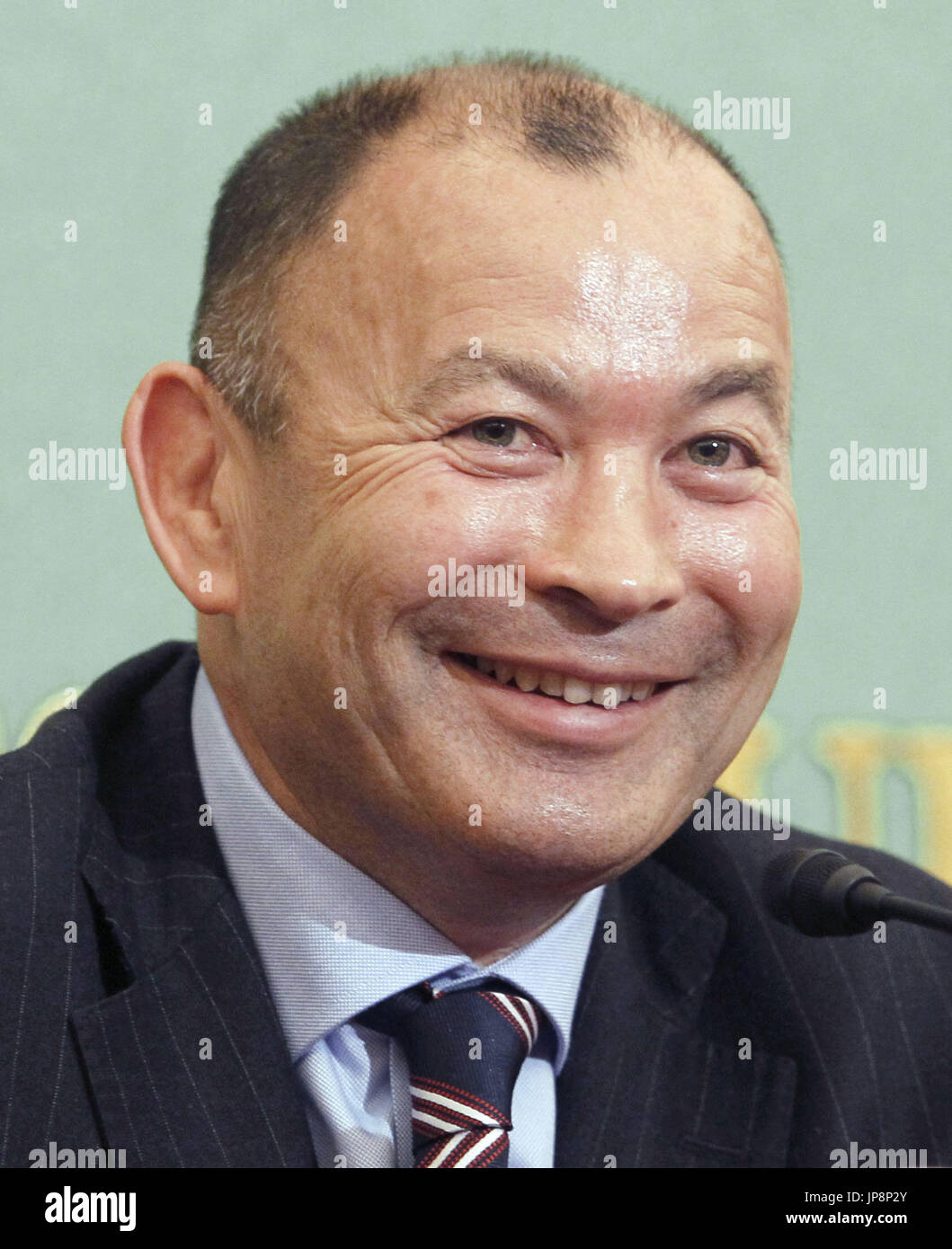 Eddie Jones, the outgoing head coach of Japan's national rugby team