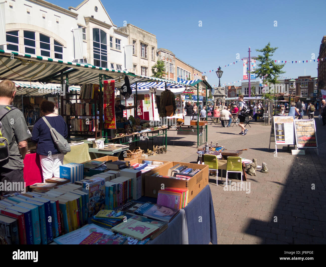 Loughborough market hires stock photography and images Alamy