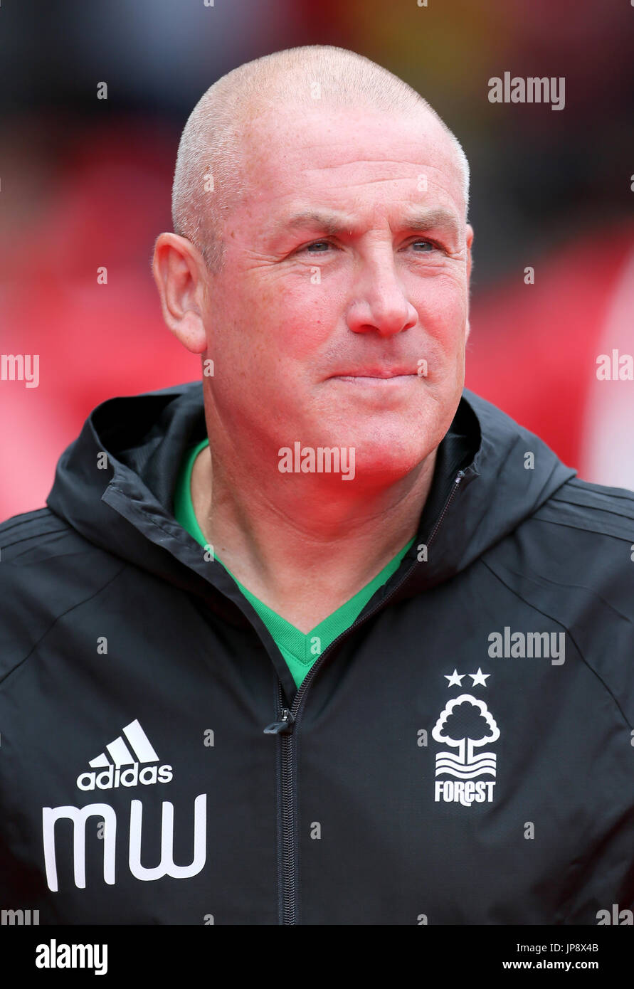 Nottingham Forest manager Mark Warburton Stock Photo Alamy