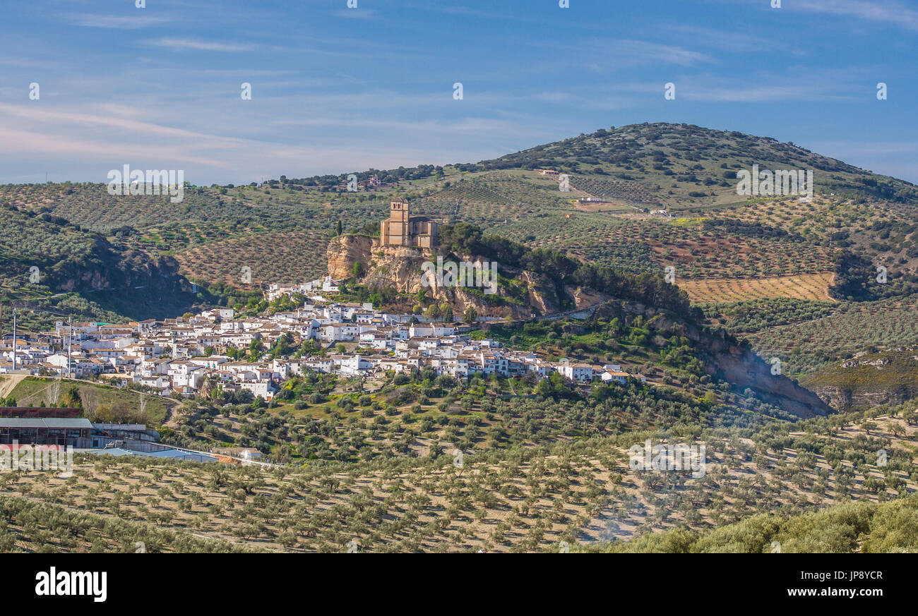 Spain, Andalucia Region, Granada Province, Montefrio City, Stock Photo