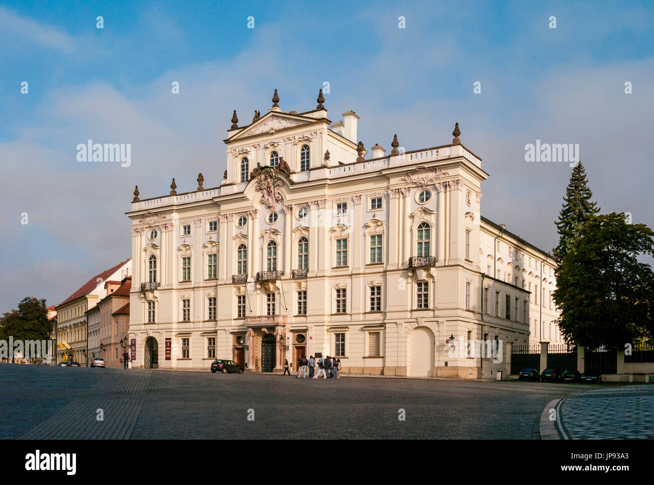 The Archbishop Palace, Hradcany, Prague Stock Photo
