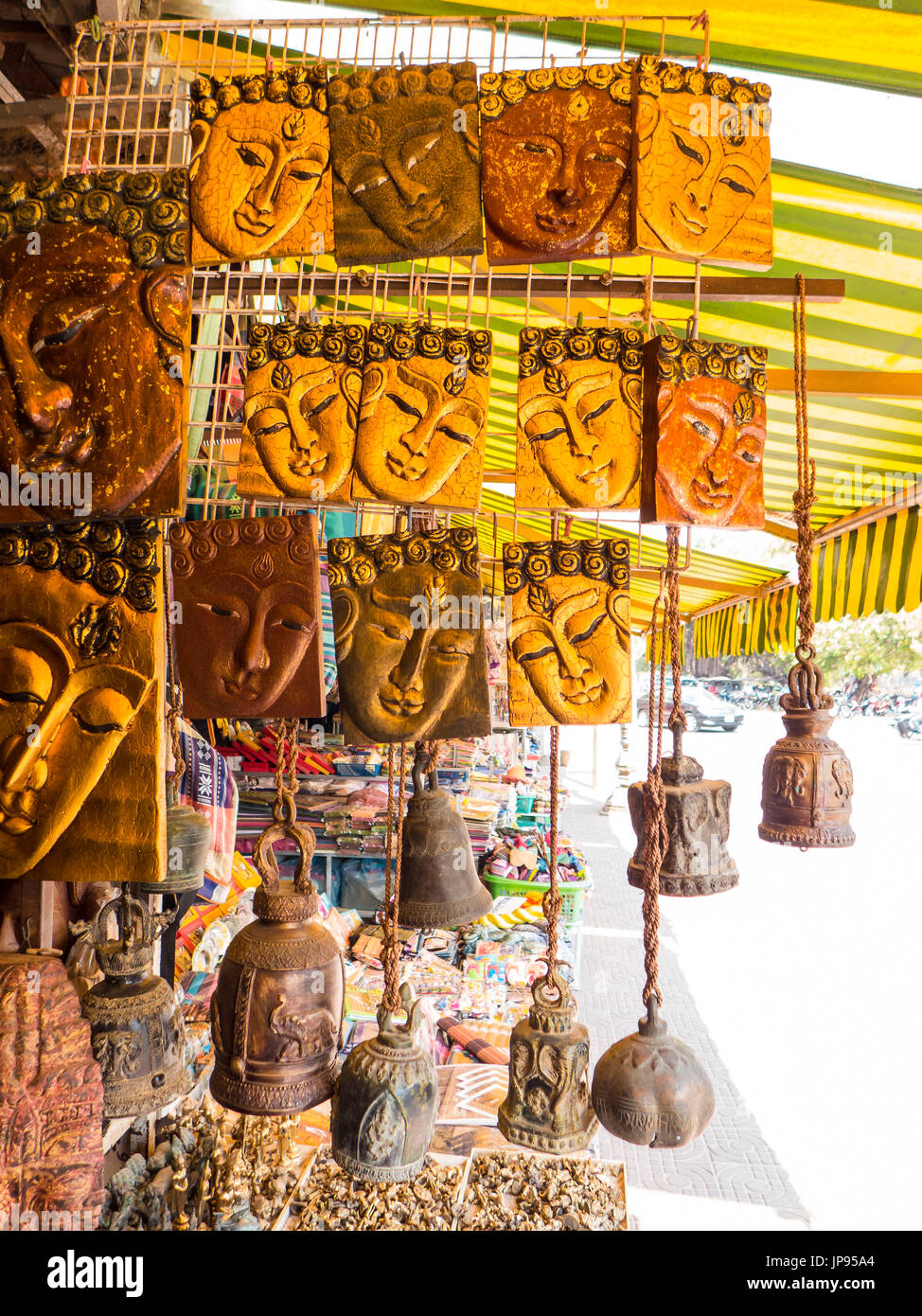 Souvenirs shop, Siem Reap Stock Photo Alamy
