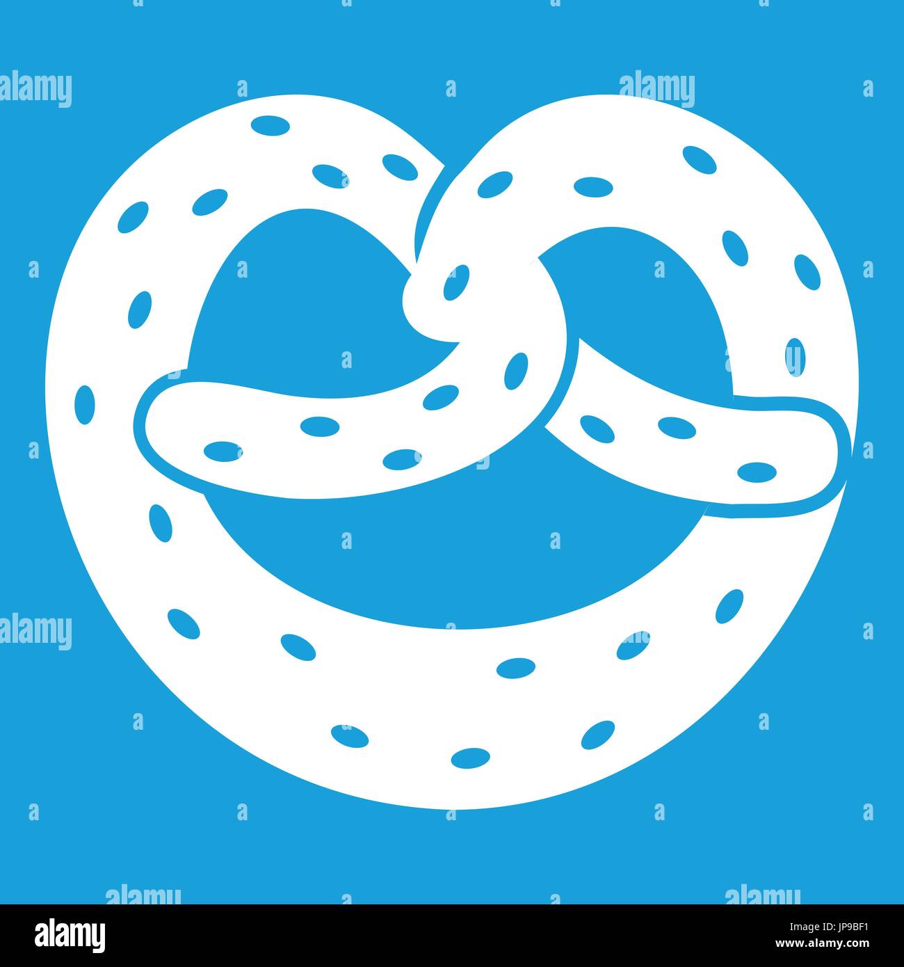 Pretzels icon white Stock Vector Image & Art - Alamy