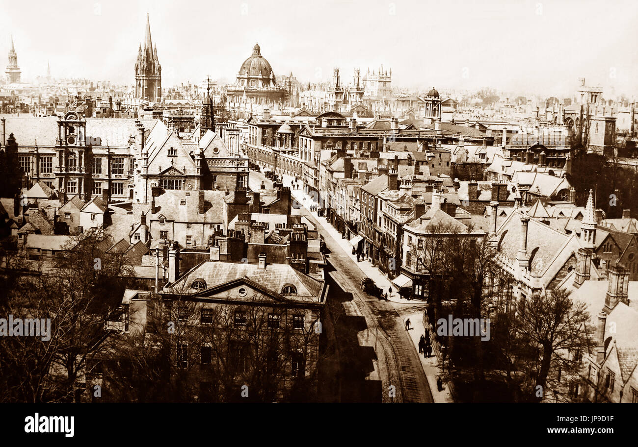 Oxford, Victorian period Stock Photo - Alamy