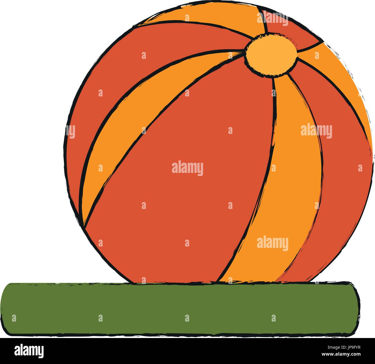 beach ball vector illustration Stock Vector Image & Art - Alamy