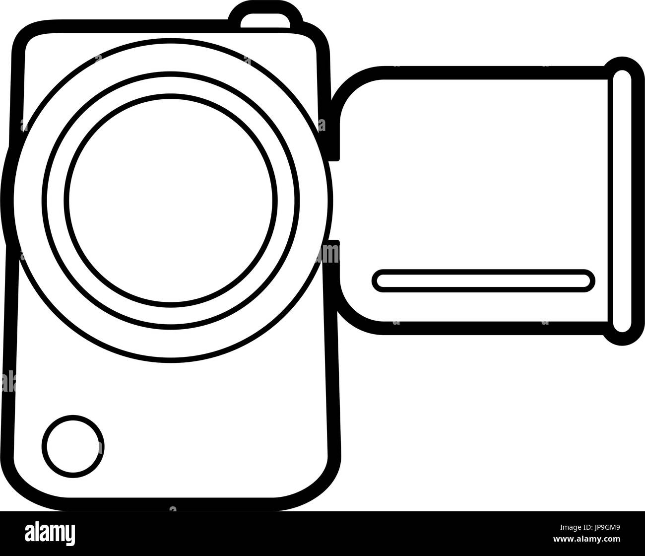 video camera vector illustration Stock Vector Image & Art - Alamy