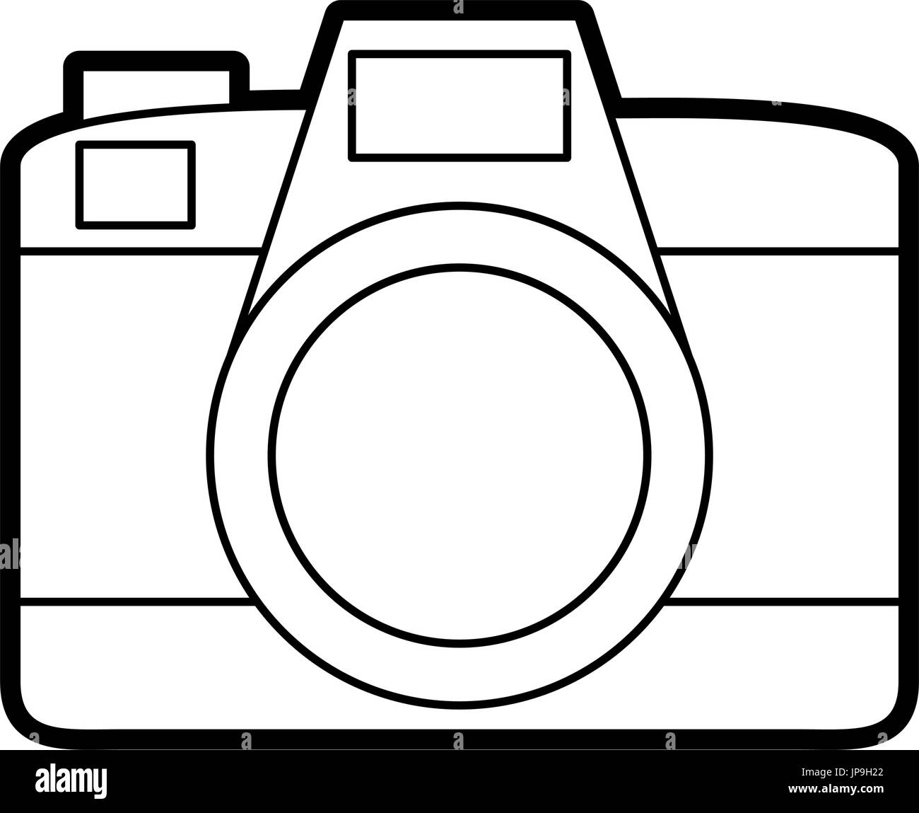 camera vector illustration Stock Vector Image & Art - Alamy