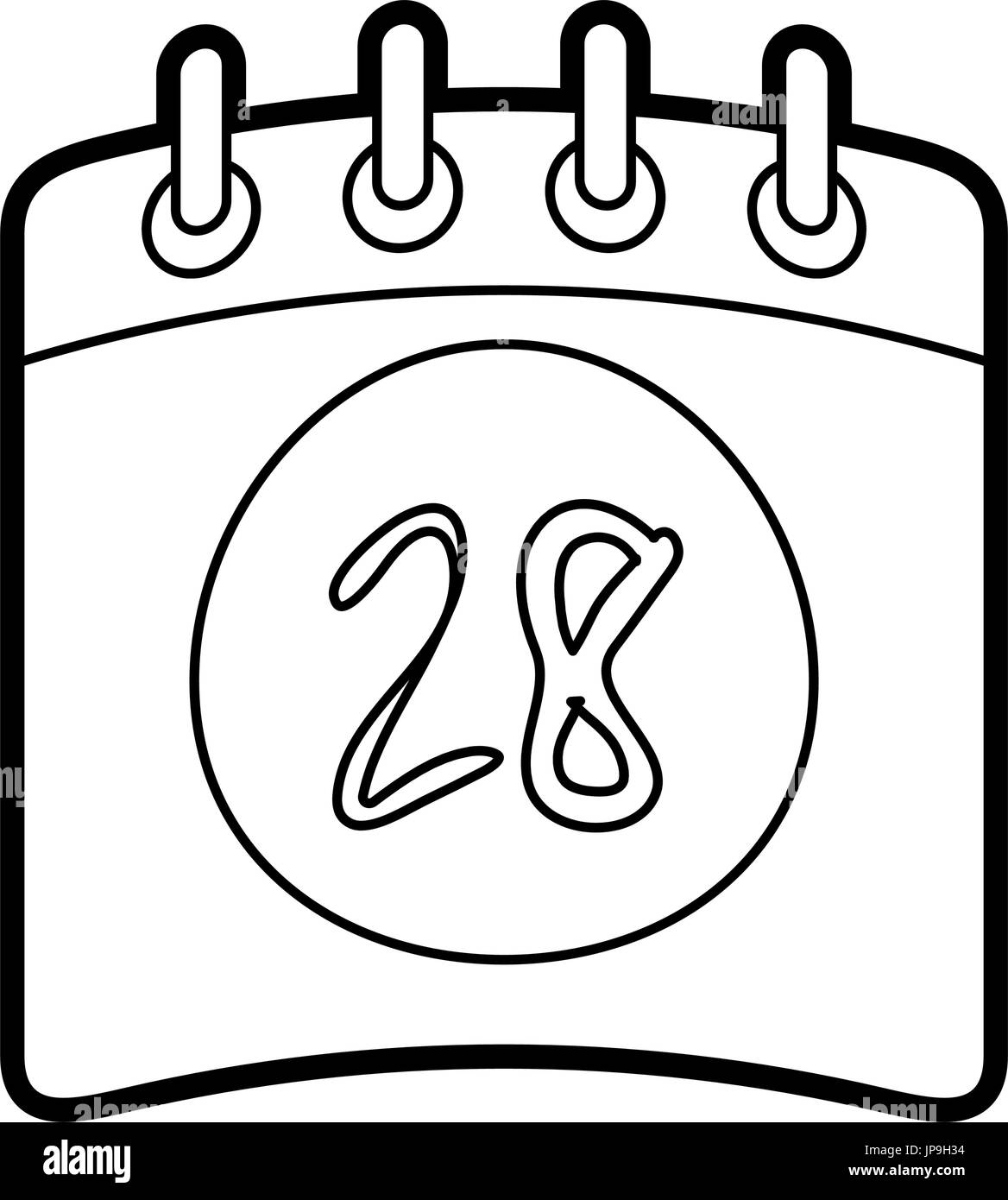 calendar vector illustration Stock Vector Image & Art - Alamy