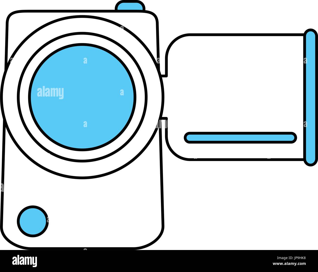 video camera vector illustration Stock Vector Image & Art - Alamy